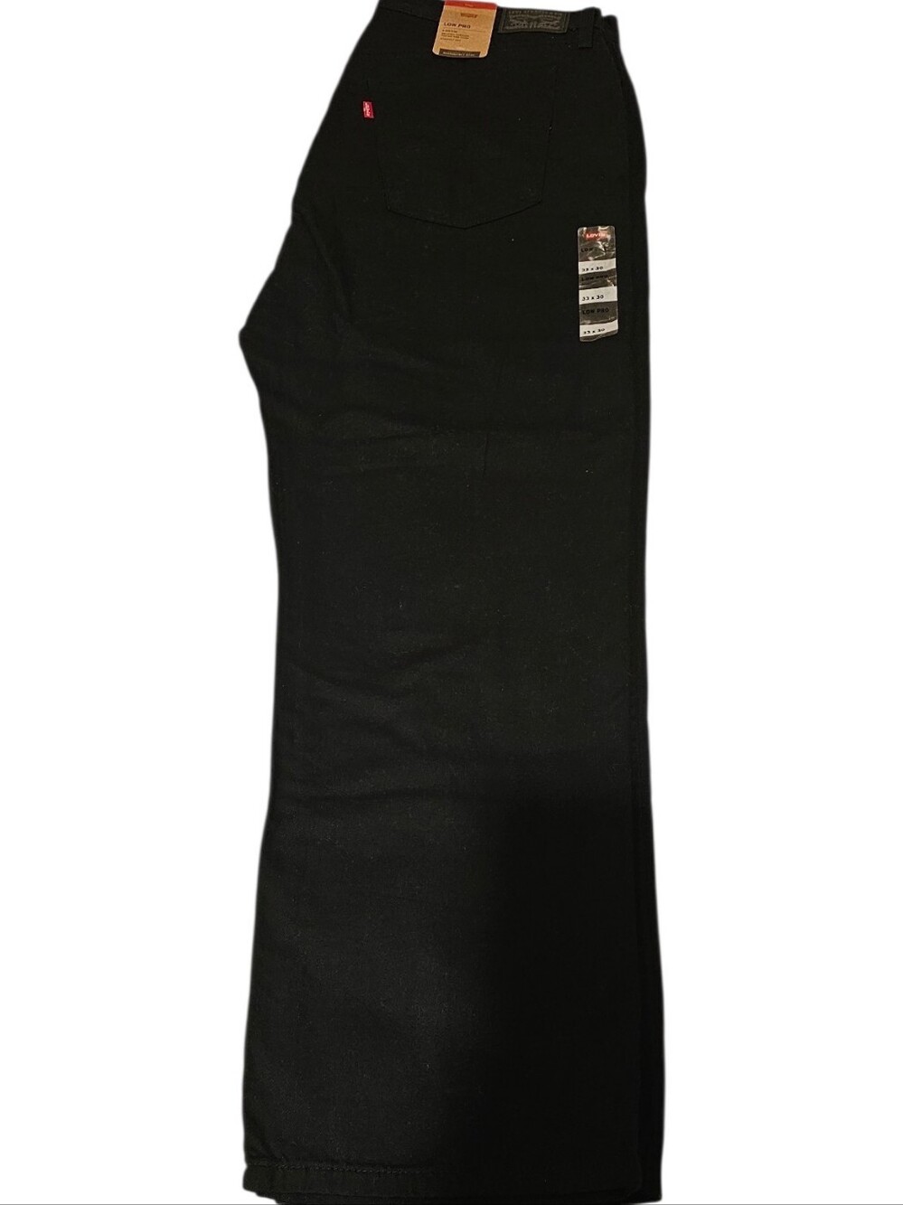👖💖NWT- Levi's Black Low Pro Semi-Wide Leg Jeans with Red Tab
